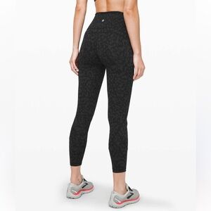 lululemon athletica Charcoal Patterned Leggings